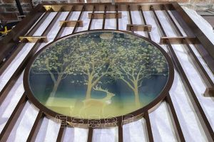 不銹鋼加工 介紹一下 屏風(fēng)中的花格隔斷